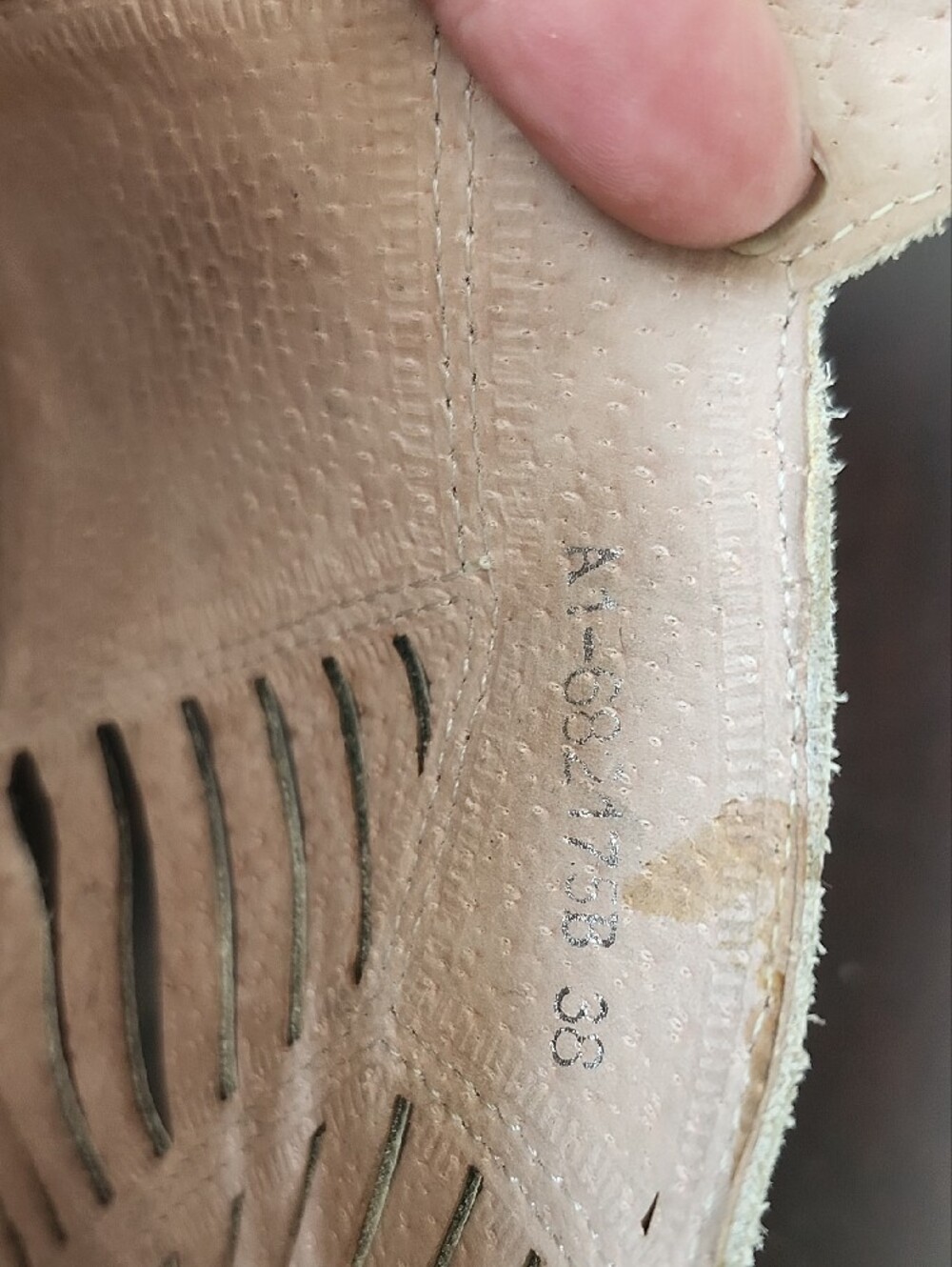 Blush Cutout Peep-Toe Ankle Heels - Picture 10 of 16